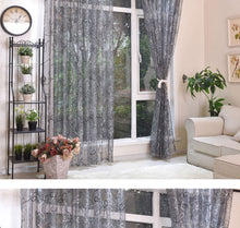 Load image into Gallery viewer, ready made curtains - home decor sheer curtains and tulle curtains for living room bedroom door kitchen curtains for window children voile drapes
