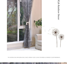 Load image into Gallery viewer, ready made curtains - home decor sheer curtains and tulle curtains for living room bedroom door kitchen curtains for window children voile drapes
